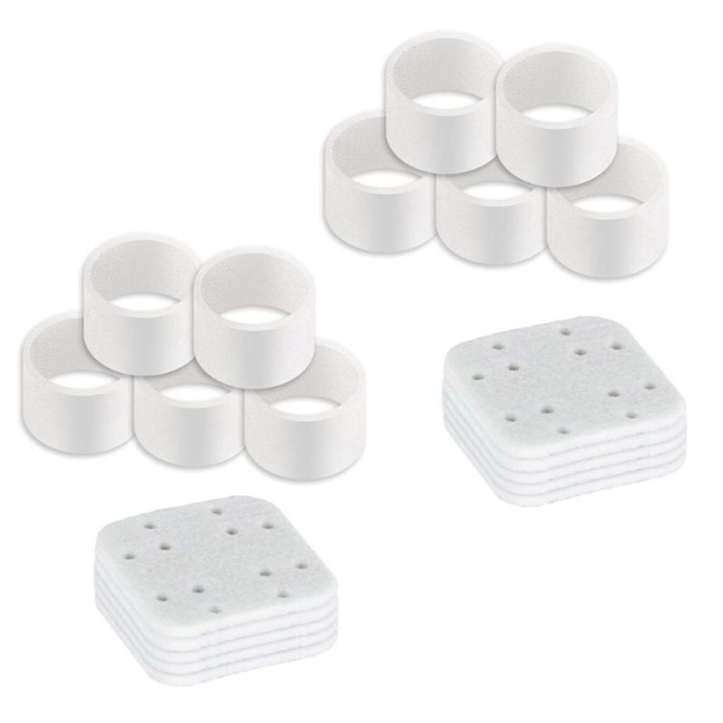 20Pcs Replacement Humidifier Filter Pads Mineral Absorption Pad for LV600S LV600HH Humidifiers Home Office Accessories