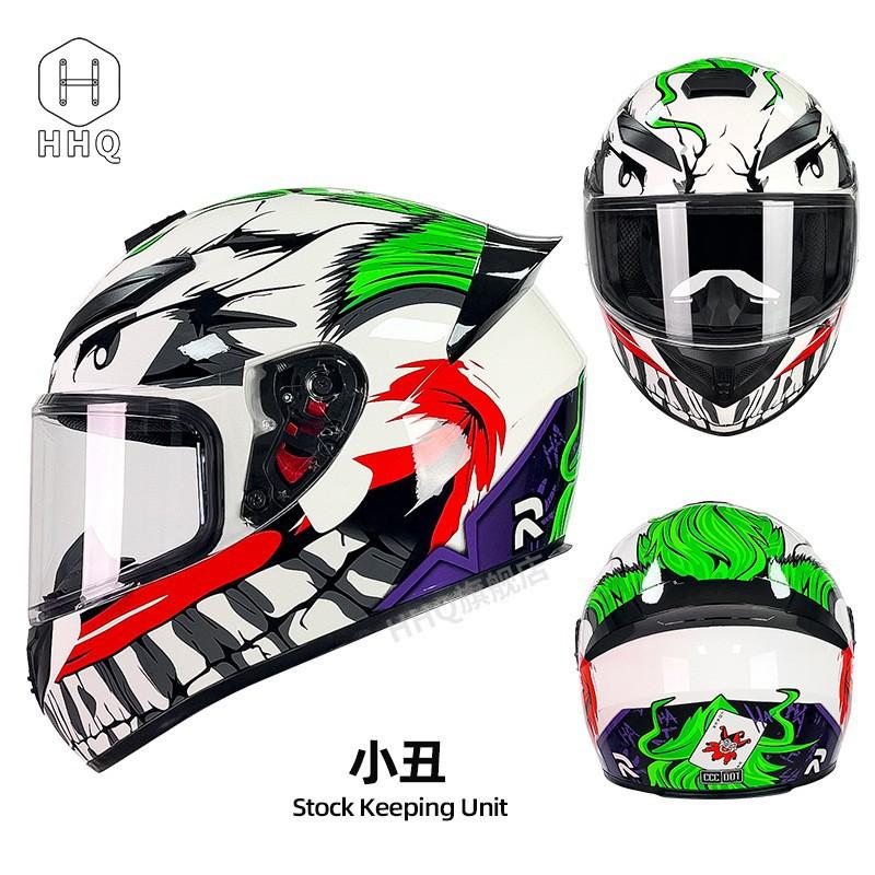 Motorcycle Helmet Four-Season Bluetooth Full Men's 3C/DOT Certification New National Standard