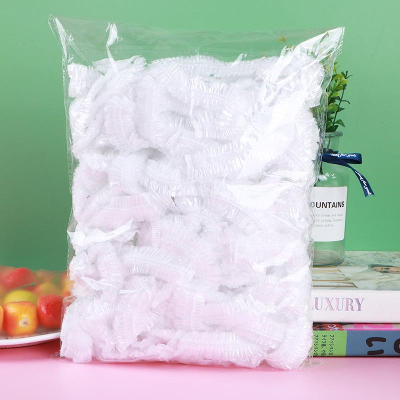 Elastic Cling Film Lid for Fresh-Keeping: Seal and Store Vegetables, Bowls, and Leftovers.