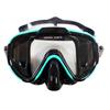 HD Diving Goggles: Large Frame Adult Snorkeling Mask with Tempered Glass & Liquid Silicone