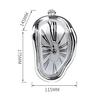 Wanduhr Modernes Design Schmelzende Verzerrte Wanduhren Dekoration Geschenk Haus Garten Surrealistischer Salvador Dali Stil Wanduhr