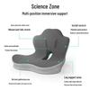 Ergonomic Integrated Seat & Backrest Cushion for Office, Student, and Car Support