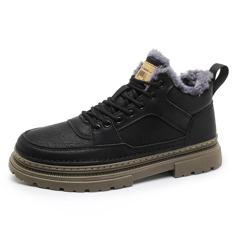 Winter Plush High Quality Indestructible Man Shoe Sneakers Breathable Running Shoes Anti-slip Outdoor Men's Sneaker Male Shoes