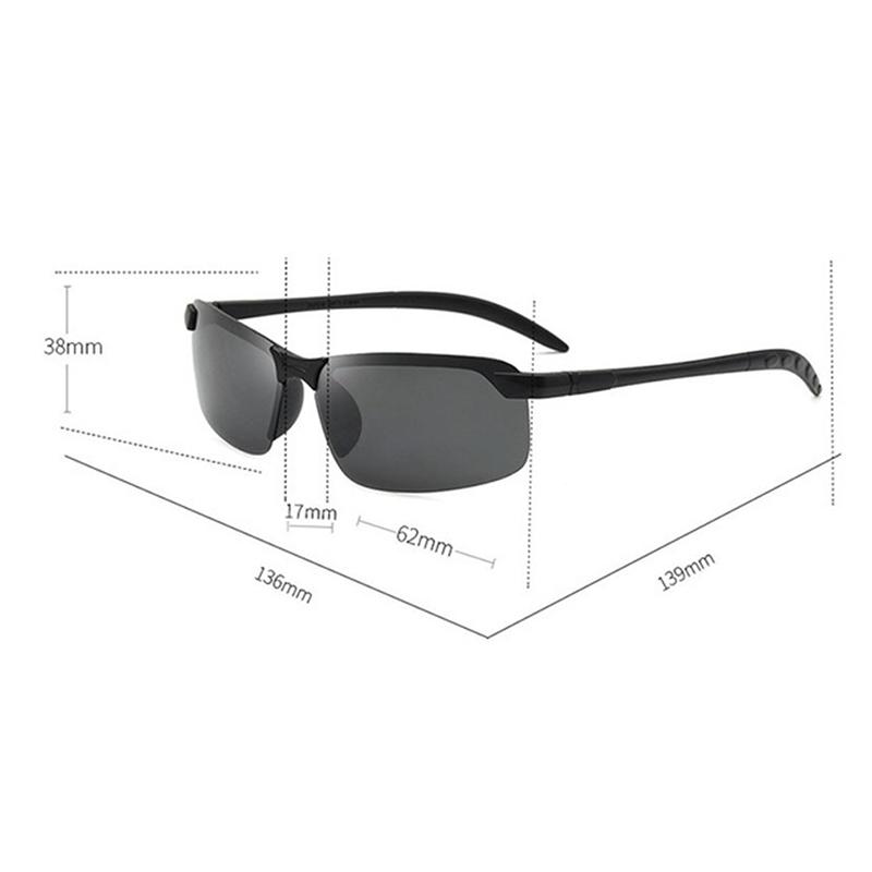 Polarisierte Sonnenbrille Uv 400 Fahrerbrille für Männer Nachtsichtbrille