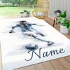 Custom Name Argentina Football Celebration Carpet Rug Customizable Soft Washable Anti-Slip Home Living Room Sofa Mats Personalized Rug. 0909411