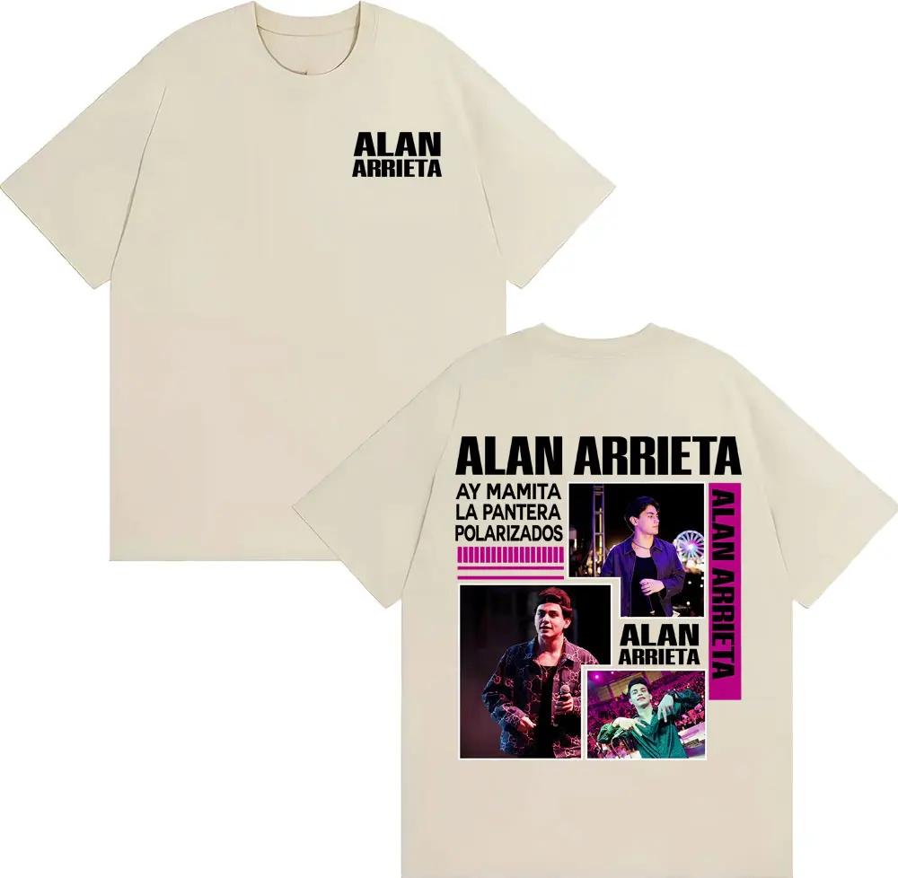 

Singer Alan Arrieta Ay Mamita New Album Tshirts for Unisex Women Casual Cotton Oversized T Shirts Fashion Retro Tshirt Streetwear S