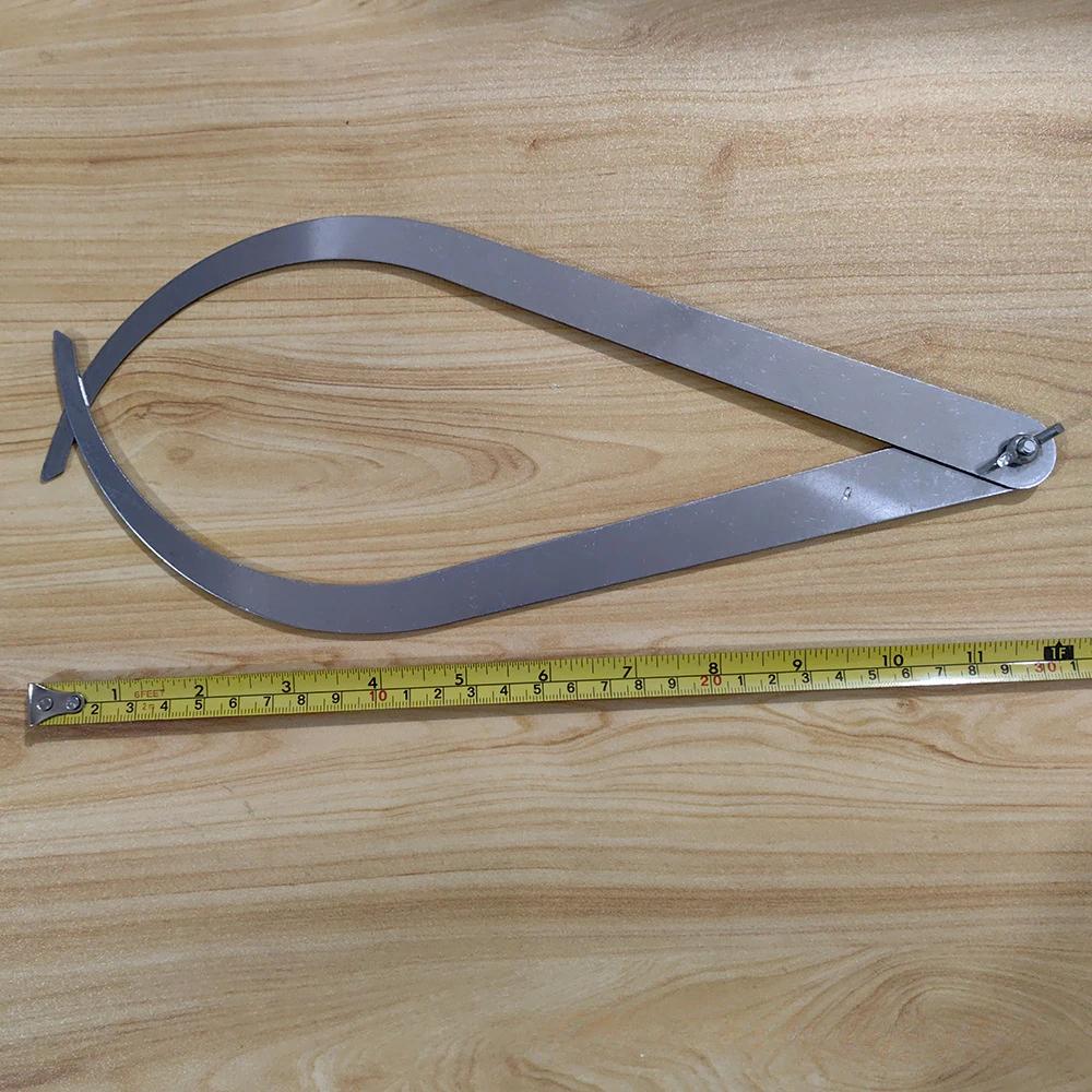 

Профессиональный 4 8 10 12 Длина Изогнутоногий Штангенциркуль из нержавеющей стали Глиняная скульптура Керамический Измерительный Гончарный инструмент Высокое качество