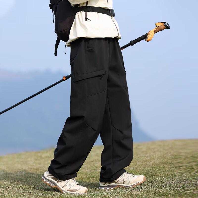 MEDE Men's Straight-Leg Winter Cargo Pants