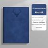 Custom Logo A5 Soft Leather Notebook with Deer Head for Business Meetings