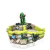 Artificial Turtle Dish Creative Pets Feeding Plate Fish Tank Ornaments Reptile Food Bowl  Lizard