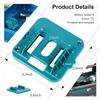 Machine Holder Battery Storage Rack for Dewalt/Makita/Milwaukee 14.4V 18V Li-ion Battery Wall Mount Tool Bracket Fixing