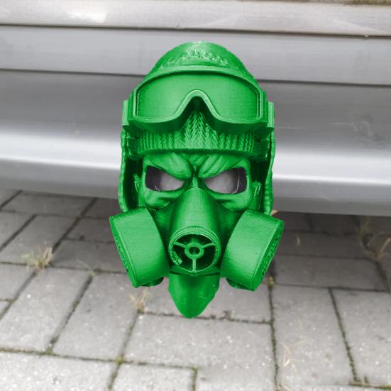 Trailer Ball Cover with Steel Helmet And Gas Shield Mask-shaped Trailer Cover Funny Trailer Hitch Covers Towing Truck RV Accessories