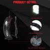2Pcs/set Motorcycle Turn Signal Side Light LED Side Marker Signal Lamp Fits For Harley Road Glide