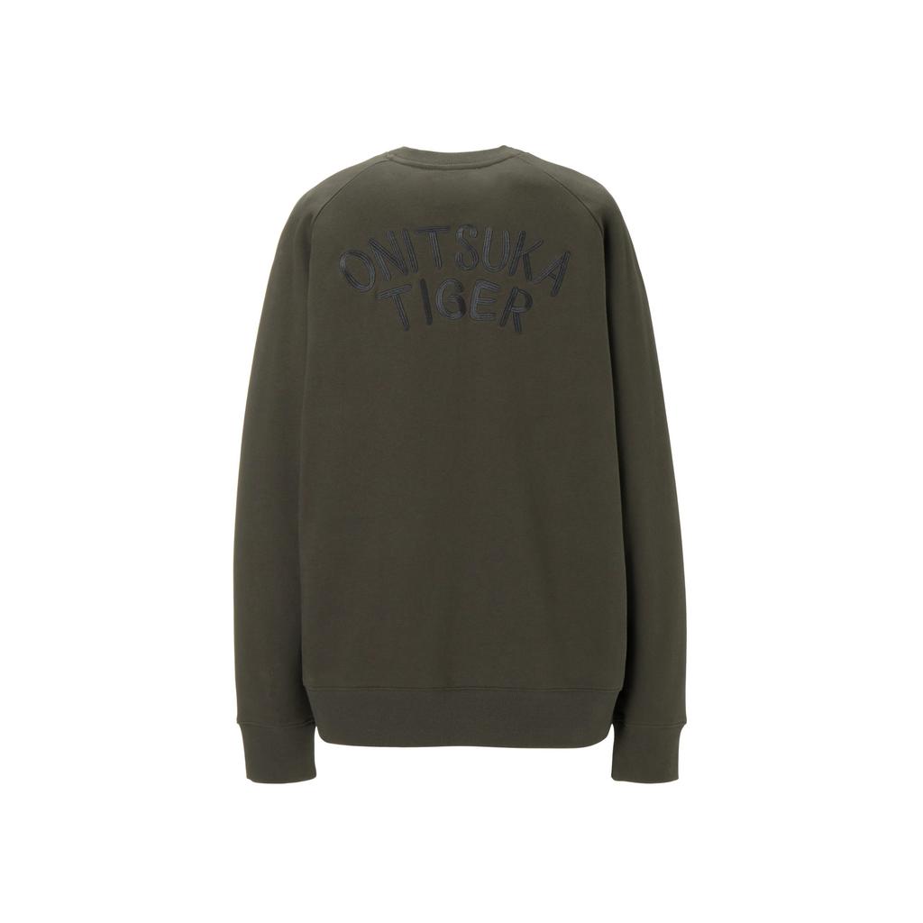 Onitsuka Tiger Sweat Top Casual Round Neck Pullover Sweatshirt Unisex tops 2183B537-020