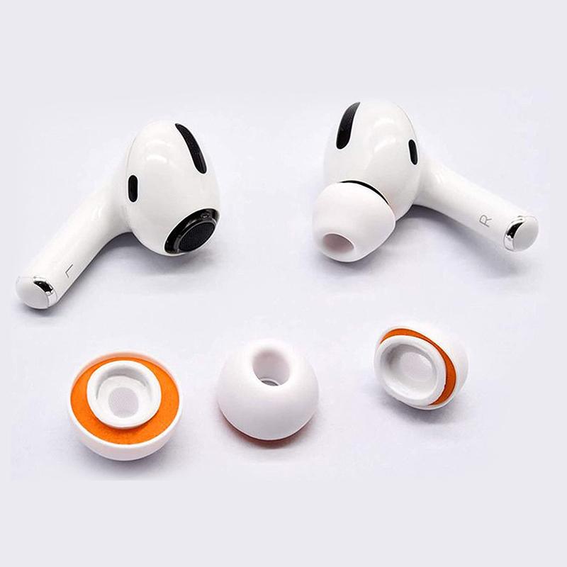 1Pair Foam Earbuds Replacement Tips Covers For Airpods Pro Accessories Earpads