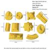 Space Toy Sand and Clay Molds Set - Includes Play Dough, Super Light, and Crystal Clay Molds with Tools
