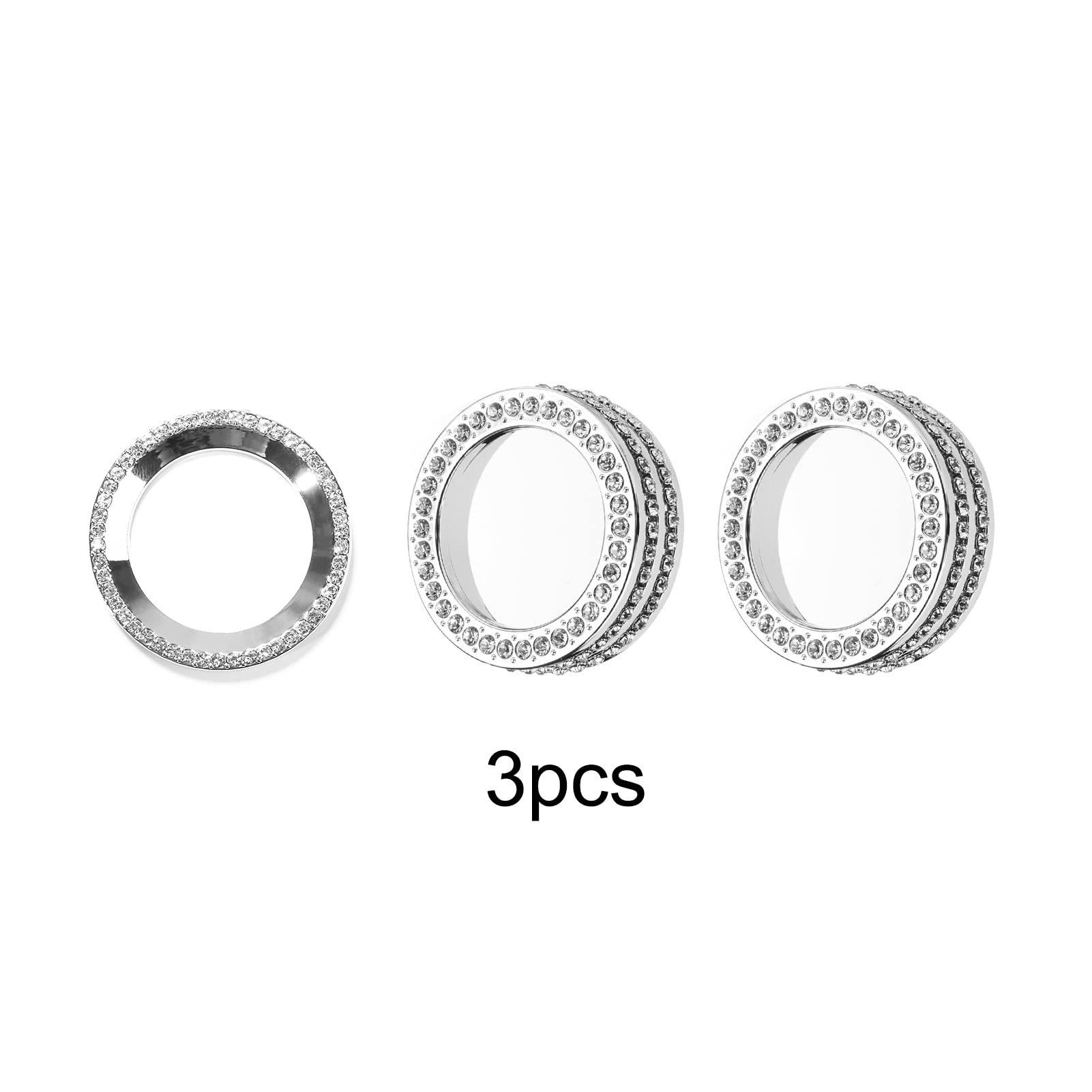 

21-22 Camry A/C Knob & Starter Diamond-Inlaid Gold Ring