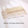 1/2/3pcs/set Gold Color Stainless Steel Chain Anklets for Women, Leg Ankle Holidays Beach Foot Jewelry,  Female Accessories