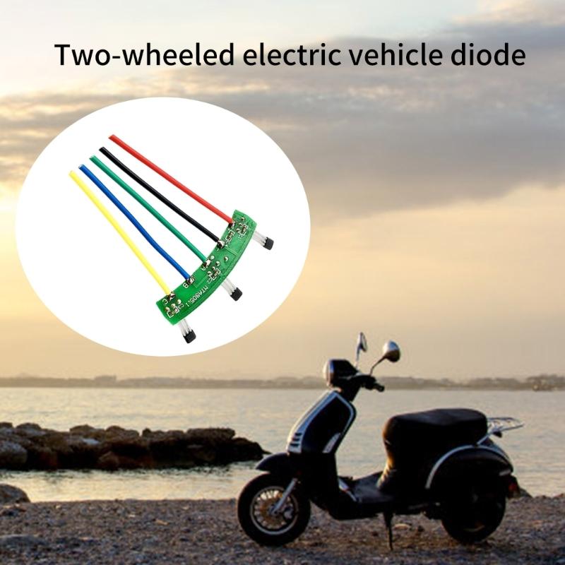 Electric Bike Motor Sensor Circuit Board for 4601 Sine Waves 500-2000W Electric Bike Hall Sensor