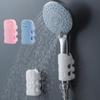 Adjustable Suction Cup Shower Head Holder with Silicone Grip - Multiple Colors