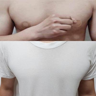 Sundo Market Nipple Patch Men’s Nipple Pad Men’s Nipple Band Nipple Tape 180 Sheets, Nipple Pad, 1 Piece