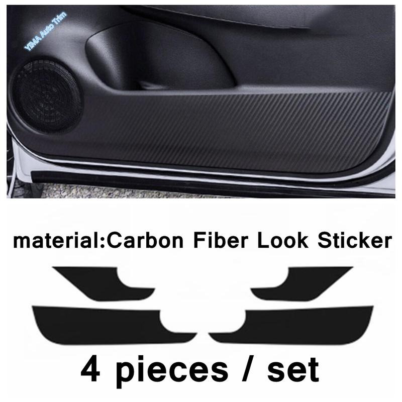 Interior Accessories For Honda FIT JAZZ GR - Car Door Anti Kick Pad Side Mat Anti-dirty Protector Cover Sticker 4PCS