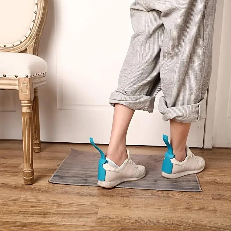 Lazy Shoes Helper, Shoe Horn Shoe, Lifting Helper pro seniory a handicapované, Plastová lžíce na boty se hodí pro všechny boty