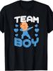 Localbaby Gender Reveal Dabbing Graphic 'It'S A ' T-Shirt Short Sleeve Crew Neck Slight Stretch Fabr