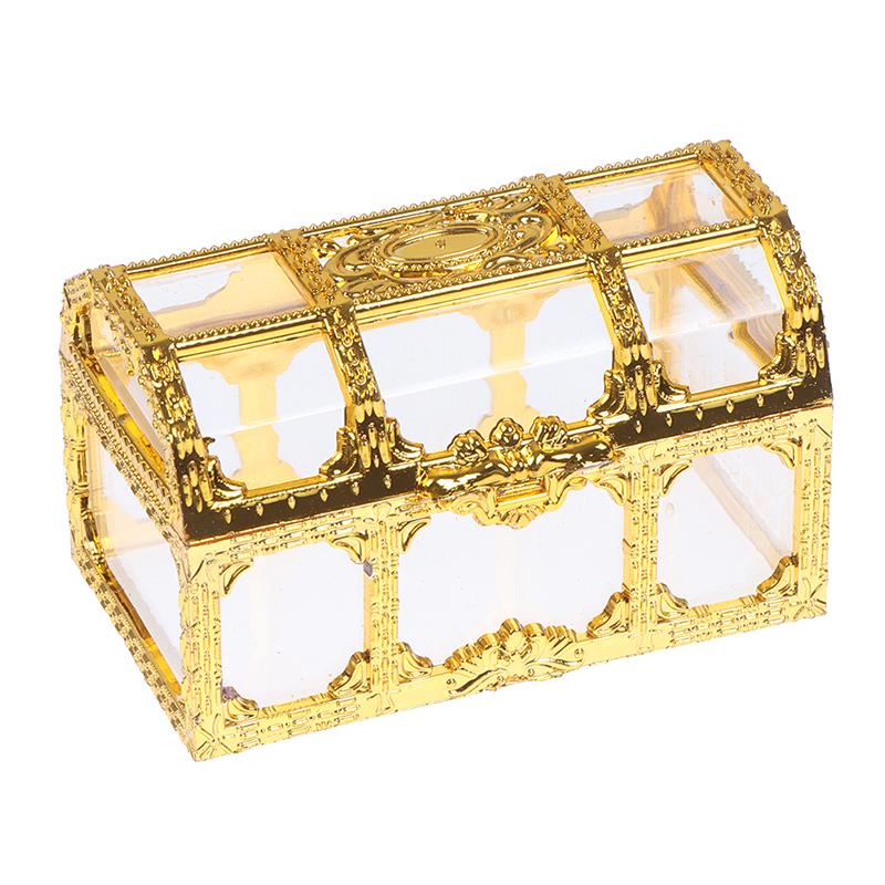 1:12 Dukkehus Miniatyr Oppbevaringsboks Skattekiste Simuleringsmøbelmodell