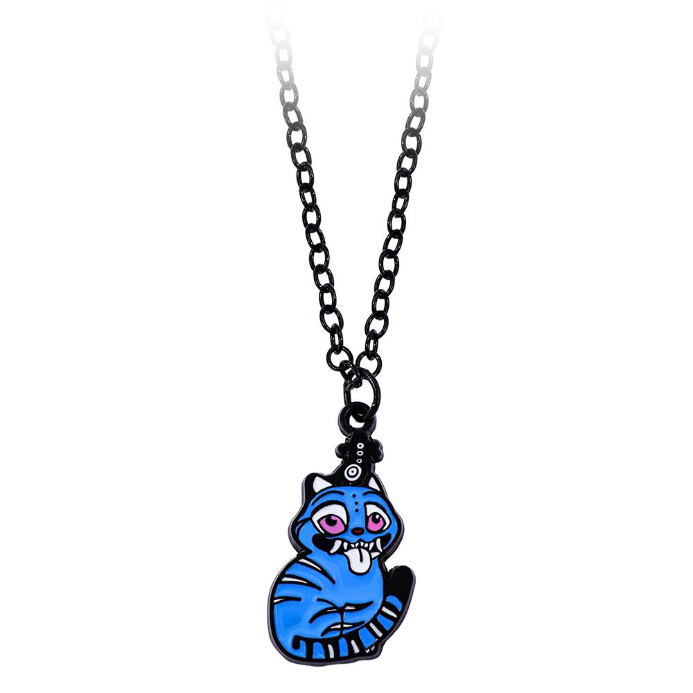 

Girls Anime Kpop Demon Hunters Derpy Tiger Lumi Jinu Cartoon Character Pendant Necklace Fashion Hanging Jewelry Birthday Gift