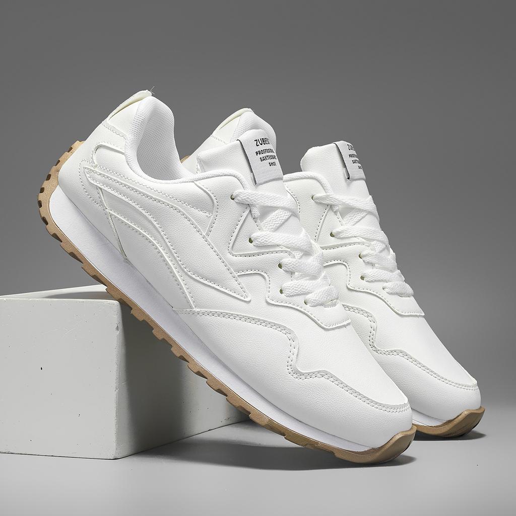 New Breathable Men's Fashion Shoes Versatile Summer Casual Forrest Gump Shoes Men's Sports Running Shoes White Sports Shoes