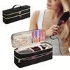 Double-Layer Hair Styling Tools Organizer Expandable Curling Iron Storage Bag  Home Storage