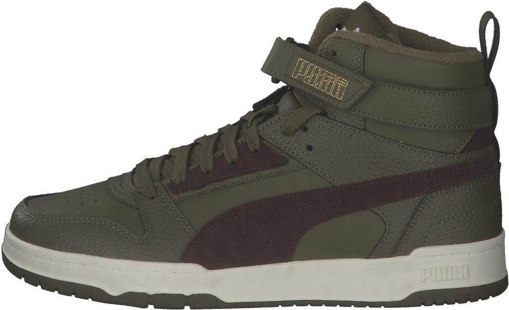 Puma Rebound Game WTR Sneakers (387604-01) Deep Olive/dark Chocolate