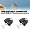 Spearfishing Connector Spear Connection Accessories Wishbone Latex Tube Adapter Fishing Tool Wear Resistant 14mm Thread