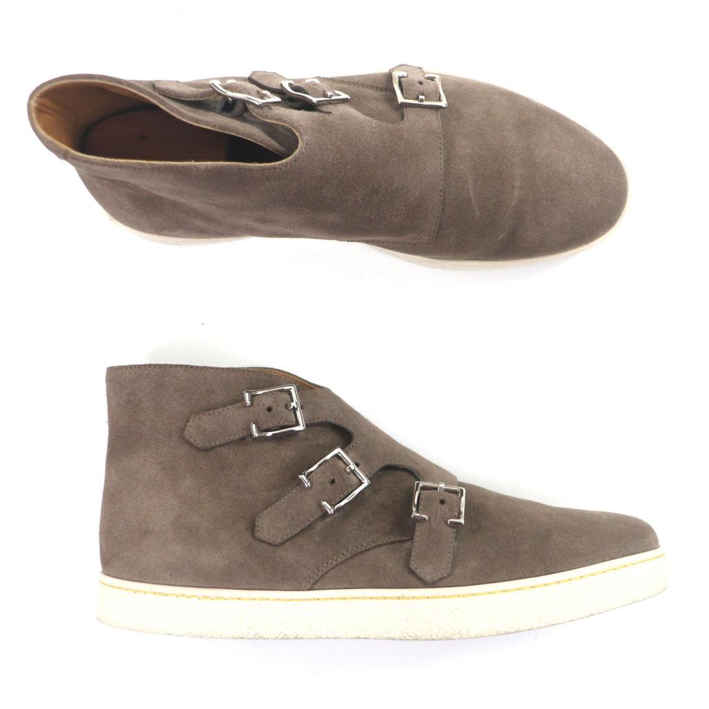 Ausgezeichnete John Lobb High-Top-Sneaker HOWELL BOOTS Gurege Wildleder 6 318 Gebraucht