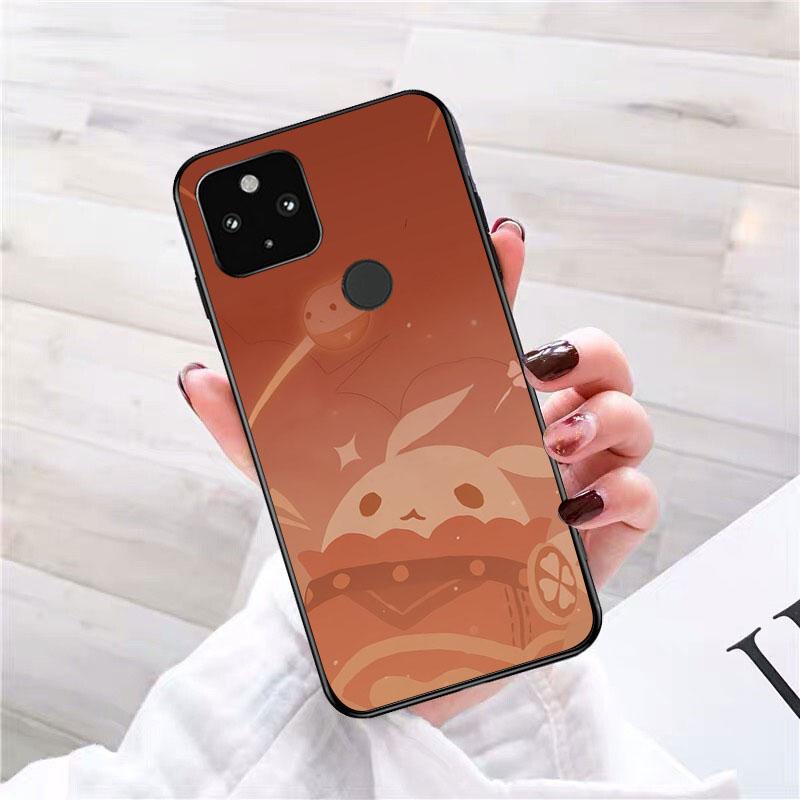 Genshin Impact Namecard Phone Case for Google Pixel 7 Pro 7 6A 6 Pro 5A 4A 3A Pixel 4 XL Pixel 5 6 4 3 XL 3A XL 2 XL