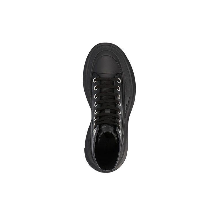 Alexander McQueen Chunky High top Sneakers 'Black' Women's 702041WHZ621081