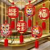 3D Chinese New Year Decoraitons 2026 Wall Hanging  Pendants  The Year of Horse Ornament   Spring Festival Home Decor