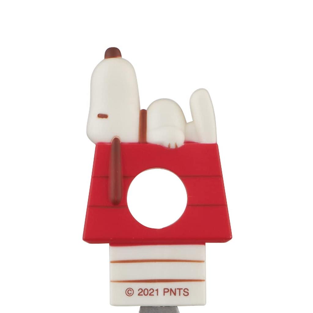Skater KWTO1-A Snoopy Silicone Head Kitchen Tongs Stainless Steel Spring Heat Resistant 230 C 30.5 Cm