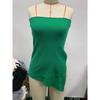 European and American New Sexy Strapless Solid Split Tube Top Top Sexy Knitted Chest Wrap Top