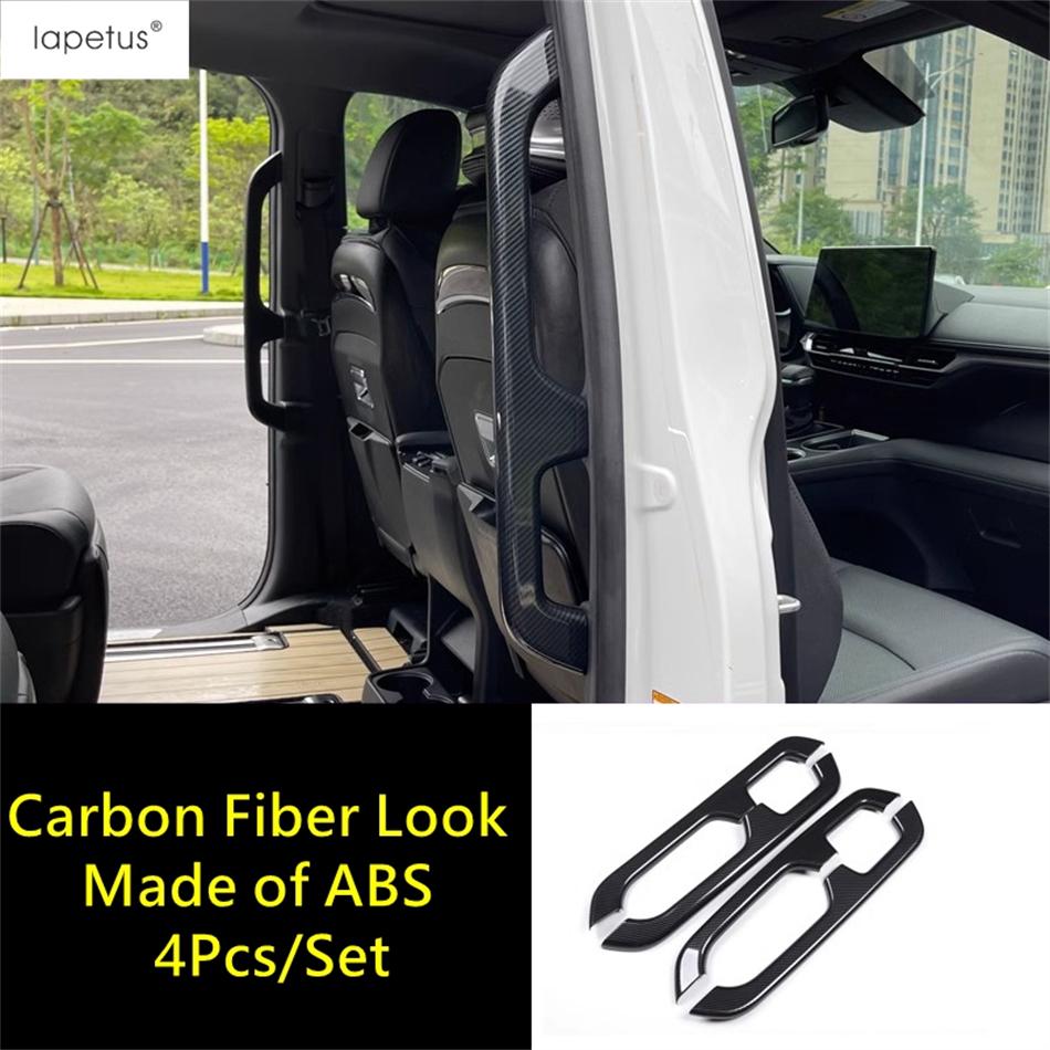 Car Inner Rear Door Armrest Panel Strip Stickers Frame Decoration Cover Trim ABS Accessories For Toyota Sienna XL40 - 2025