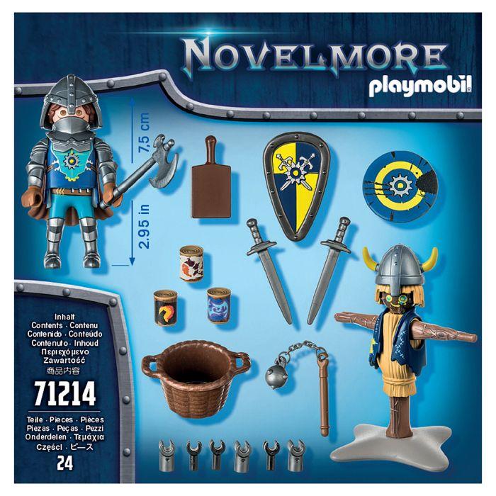 Playmobil - chevalier novelmore et mannequin - blanc - enfant - 4 ans et plus
