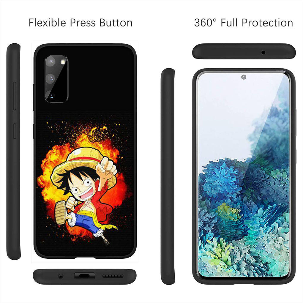 Cover for iPhone 16 15 Xiaomi Redmi Note 14 13 12 11 Pro Max 16e Samsung Galaxy S25 S24 S23 Moto OPPO Huawei Trafalgar Law Luffy One Piece Phone Case