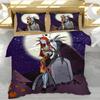 Luxuriöses 3-teiliges The Nightmare Before Christmas Bettwäscheset für ultimativen Komfort