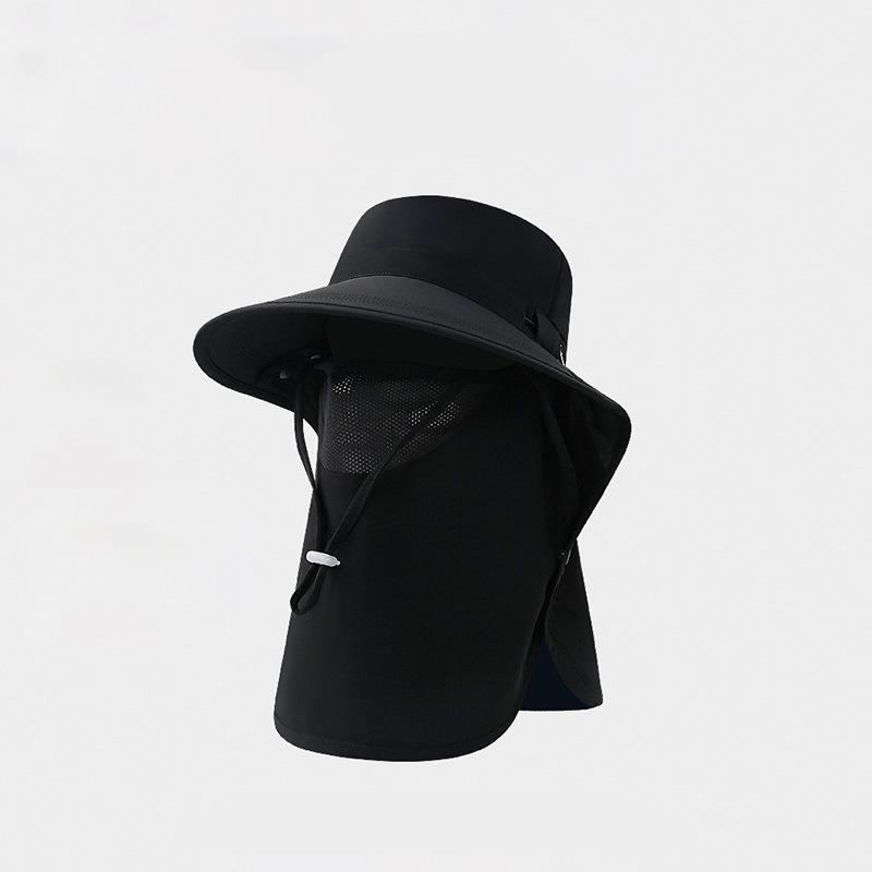 Sunscreen hat, women's full-cover neck protection, anti-purple line sunscreen hat, summer new foldable high-quality sun hat