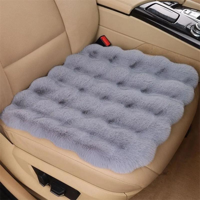 Rabbit Plush Chair Cushion Computer Chair Cushion Office Casual Dining Chair Cushion Thickened Student Stool Seat Cushion