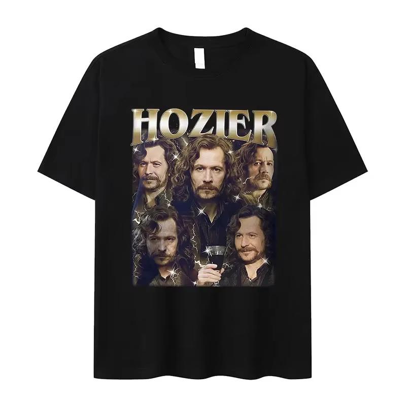 Hotsale Hozier Jesus 2025 Pattern Printed Tshirt Womens Hip Hop Retro Short Sleeve Tshirt Casual Oversized Tshirt Street Wear