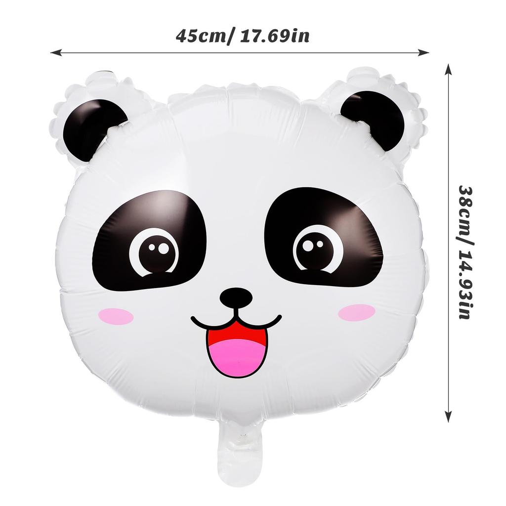 ledmomo 30pcs Panda Panda Balloons Cute Animal 100th Day Celebration Birthday Birthday Birthday Balloons, 45cm38cm, Balloons, Decorations, Boys,