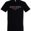 Bellevue Hospital T Shirt New Logo Symbol Amsterdam Sign Arrow Vintage Washed Unisex Stylish Soft Top For Everyday Wear