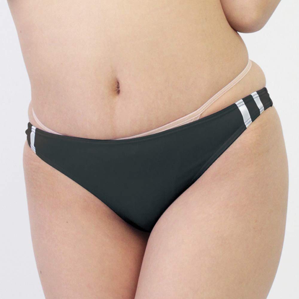 

2way stretch bloomers black T-back